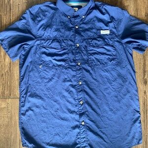 Men's Magellan Blue Short Sleeve Shirt